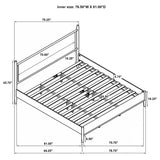 Mason - Panel Platform Bed