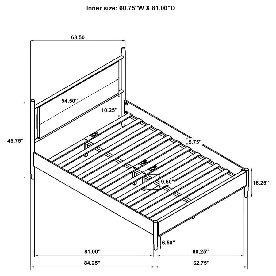 Mason - Panel Platform Bed