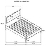 Mason - Panel Platform Bed