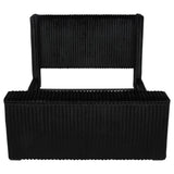 Centergrove - Upholstered Wingback TV Bed