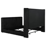 Centergrove - Upholstered Wingback TV Bed