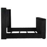 Centergrove - Upholstered Wingback TV Bed