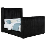 Centergrove - Upholstered Wingback TV Bed