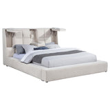 Dreux - Upholstered Panel Platform Bed