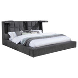 Dreux - Upholstered Panel Platform Bed