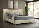 Evelyn - Upholstered Panel Platform Bed