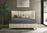 Evelyn - Upholstered Panel Platform Bed