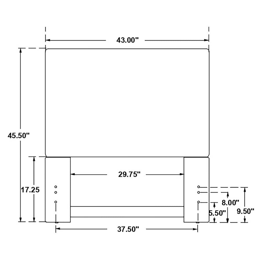 Pirro - Upholstered Panel Headboard