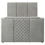 Tara - Upholstered Panel TV Bed