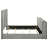 Tara - Upholstered Panel TV Bed