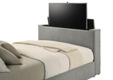 Tara - Upholstered Panel TV Bed