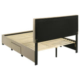 Wheatland - 4-Drawer Upholstered Storage Bed