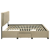 Wheatland - 4-Drawer Upholstered Storage Bed