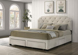 Marianna - 4-Drawer Upholstered Storage Bed