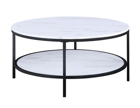 Valerie - Table White Coffee Tables by Crown Mark | Bel Furniture