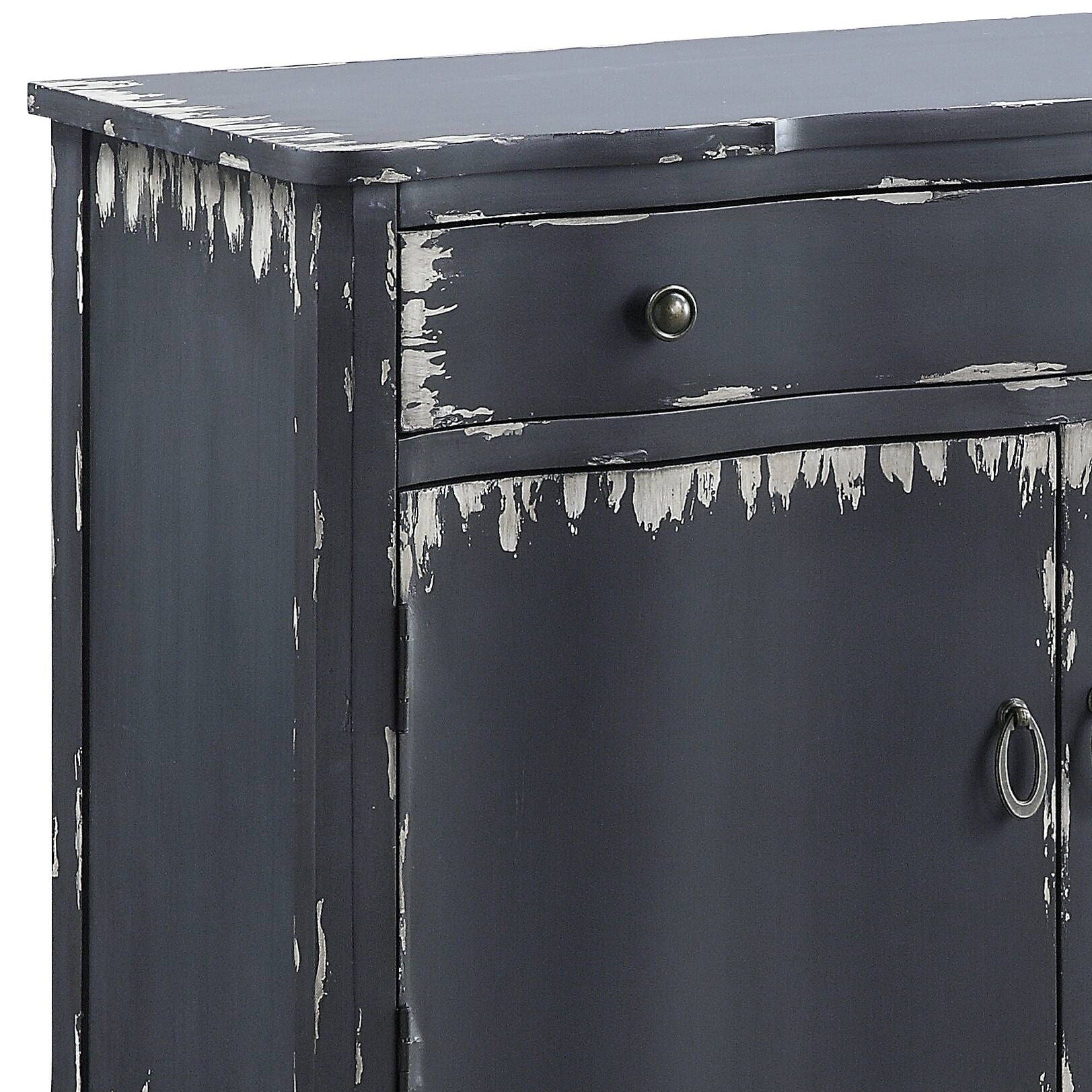 Deianira - Antique Console Cabinet - Gray