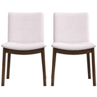 Laura - Mid-Century Modern Solid Wood Dining Chair (Set of 2)
