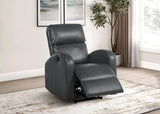 Grant - Upholstered Power Recliner Chair by Coaster Fine Furniture | Bel Furniture