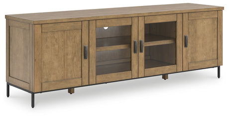 Torlanta - Brown - Extra Large TV Stand by Signature Design by Ashley® | Bel Furniture