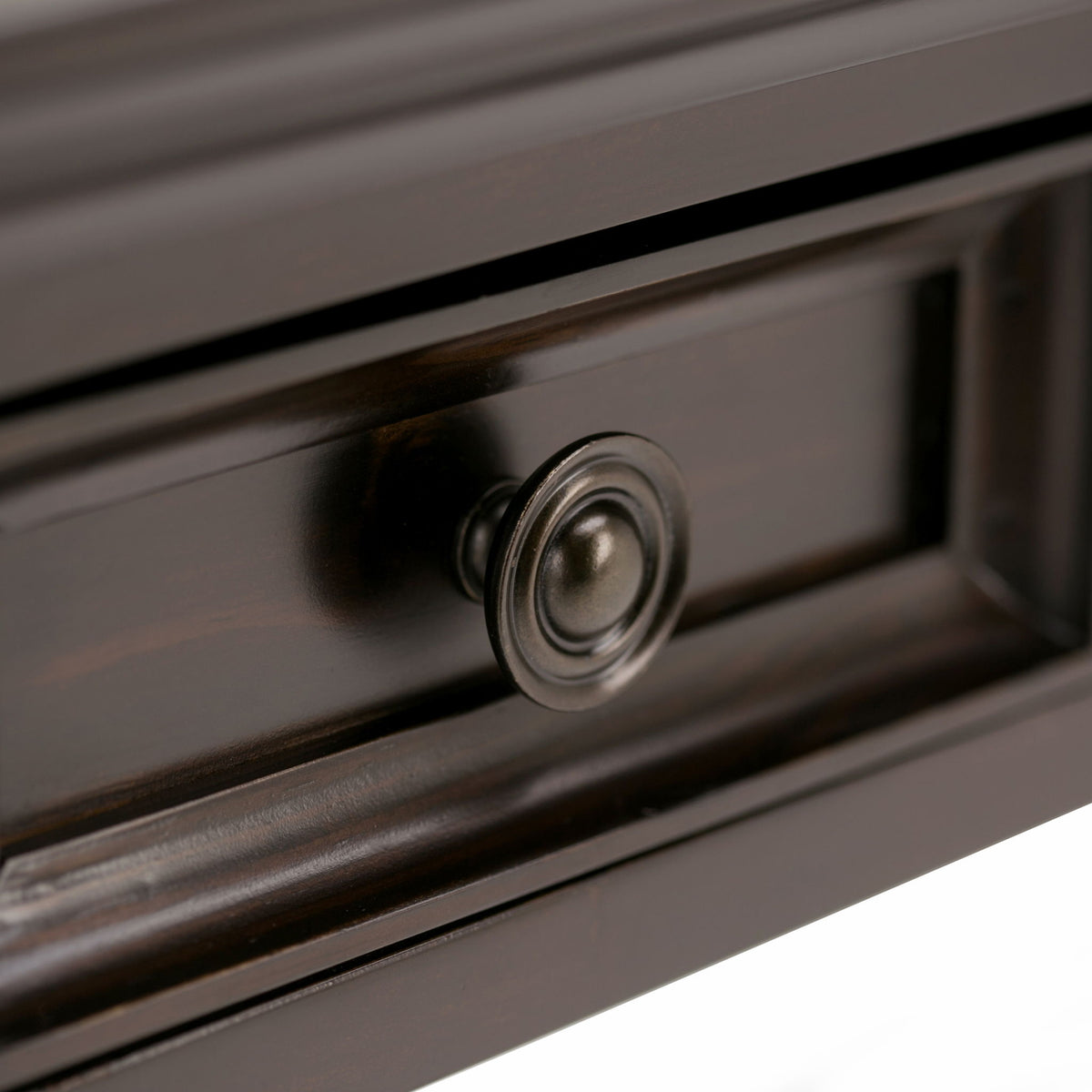 Amherst - Desk - Hickory Brown by Simpli-Home | Bel Furniture