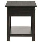 Payne - 1 Drawers Wood End Table with Shelf by Coaster Fine Furniture | Bel Furniture