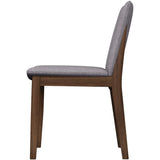 Laura - Mid-Century Modern Solid Wood Dining Chair (Set of 2)