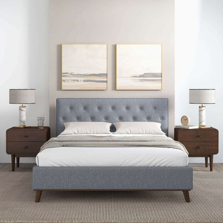 Graceville - Elegant Design Platform Bed - view 11