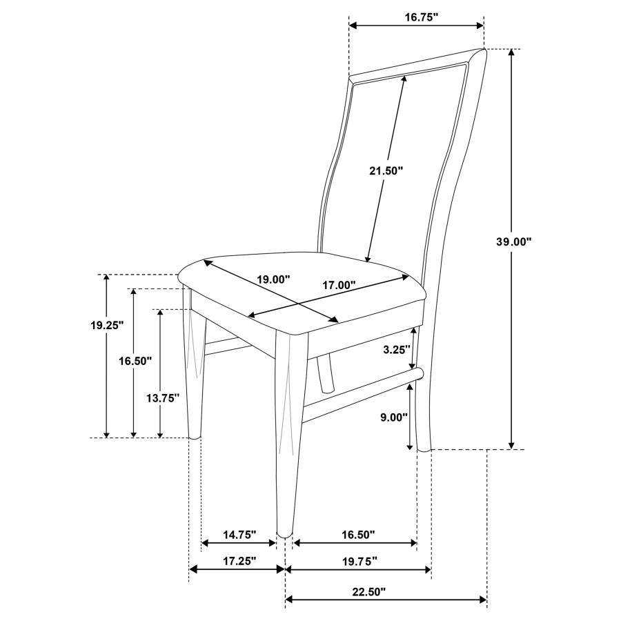 Adina - Extension Dining Set by Coaster Fine Furniture | Bel Furniture