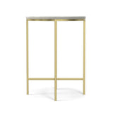Tara - Side Table - Gold by Simpli-Home | Bel Furniture