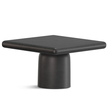Zachary - 2 Piece Set Cast Aluminum Coffee Table - Black by Simpli-Home | Bel Furniture