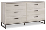 Socalle - Six Drawer Dresser
