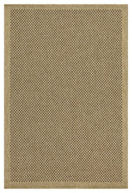 Earth - Polypropylene Indoor, Outdoor Rug Light Brown 5' x 7' by Icona Home Decor | Bel Furniture