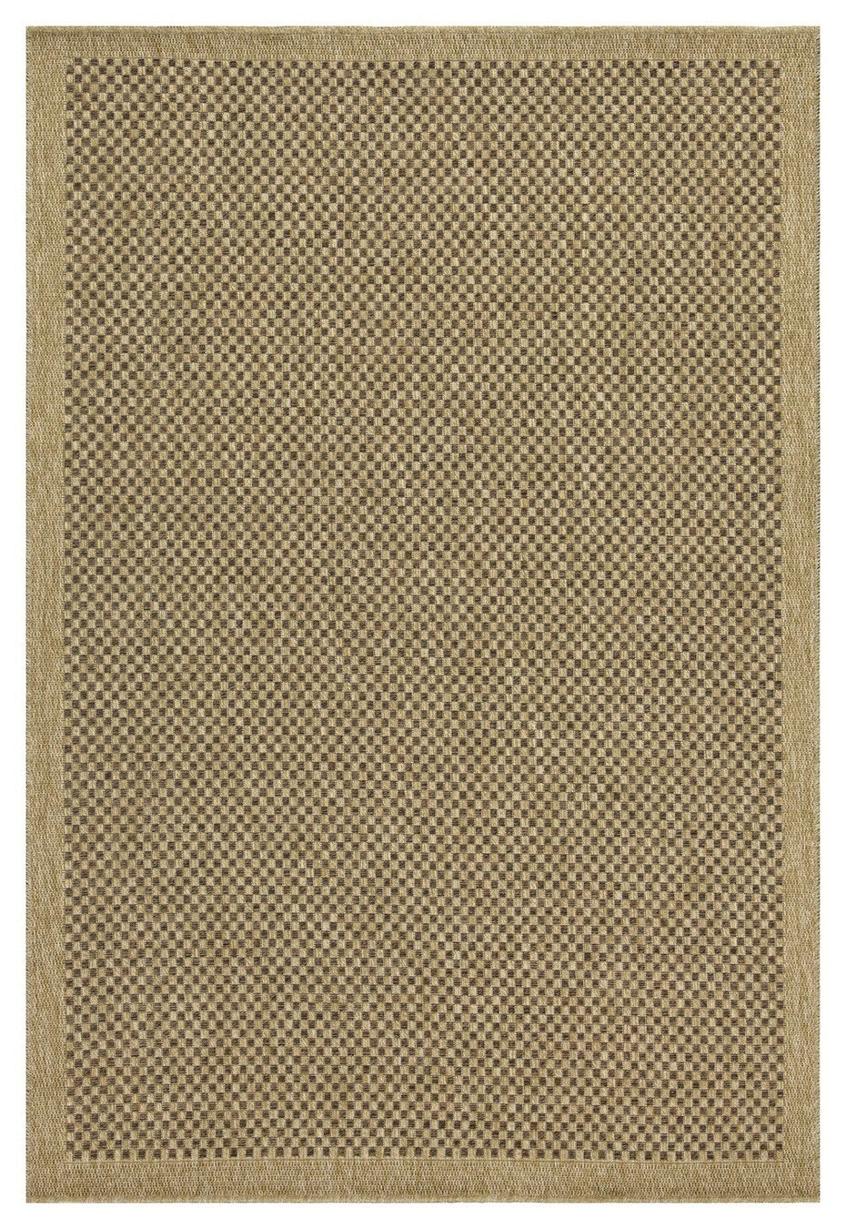 Earth - 2'7" X 7'3" Polypropylene Indoor, Outdoor Area Rug - Jute, Mocha