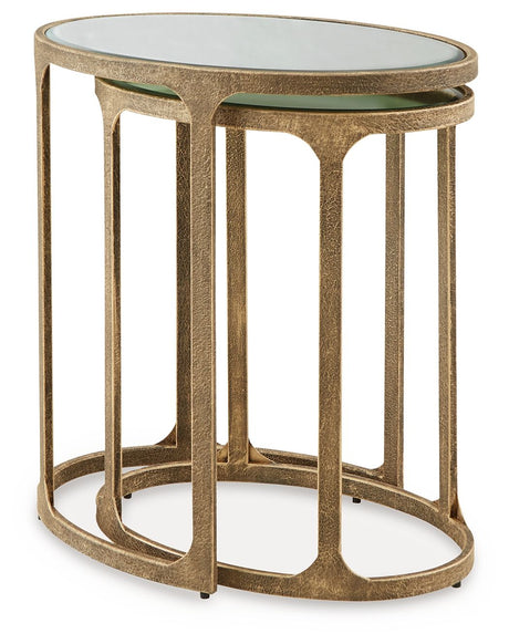 Irmaleigh - Antique Black - Accent Table Set (Set of 2) by Signature Design by Ashley® | Bel Furniture