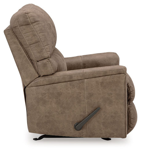Navi - 3 Pc. - Sofa, Loveseat, Rocker Recliner - Fossil - view 5