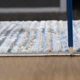 Nova - 2'7" X 7' Area Rug - Multi, Light Gray by Icona Home Decor | Bel Furniture