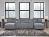 Modmax - Salt And Pepper - Reclining Sectional by Signature Design by Ashley® | Bel Furniture