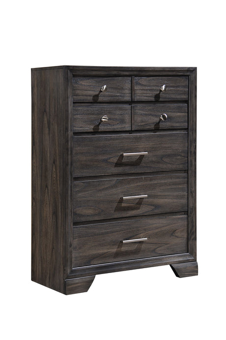 Jaymes - Chest Dark Gray by Crown Mark | Bel Furniture