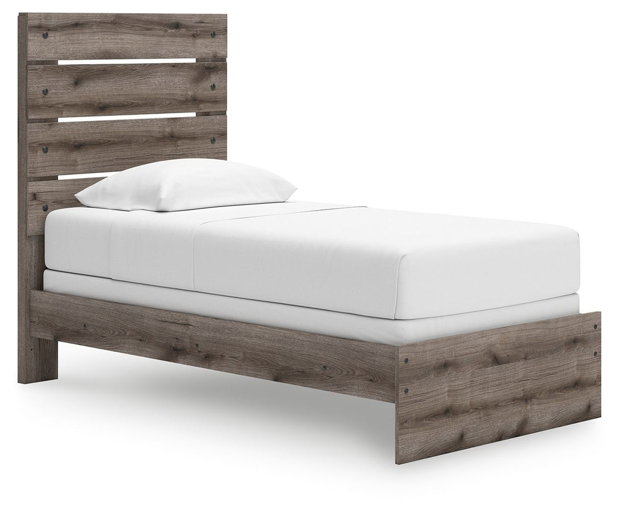 Graystorm - Panel Bed Dark Gray by Signature Design by Ashley® | Bel Furniture