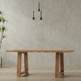 Whitley - Dining Table - Brown