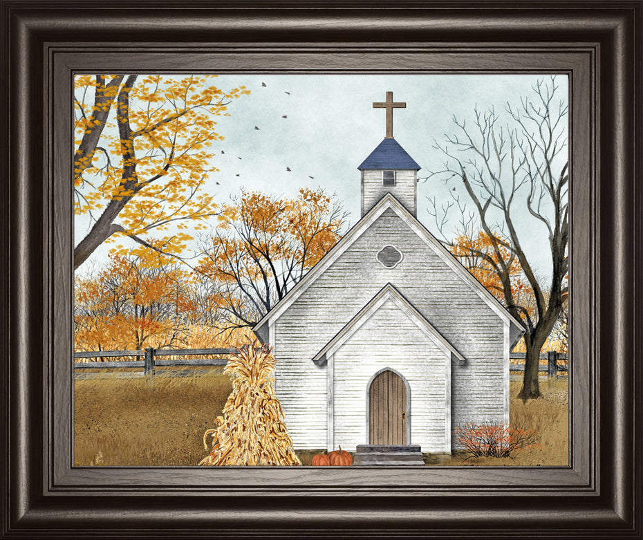 Blessed Assurance By Billy Jacobs - Wall Art - White