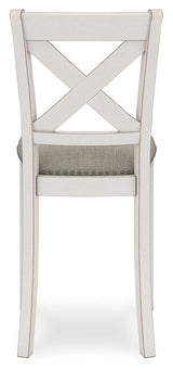 Robbinsdale - Upholstered Barstool (Set of 2) - Antique White