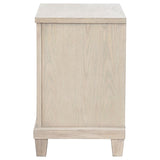 Pembroke - 2-Drawer Nightstand Bedside Table - Washed Oak
