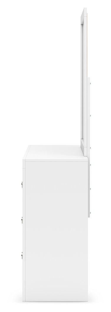 Binterglen - White - Dresser And Mirror by Signature Design by Ashley® | Bel Furniture