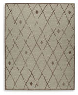 Guyford - Rug Dark Brown 8' x 10' by Signature Design by Ashley® | Bel Furniture