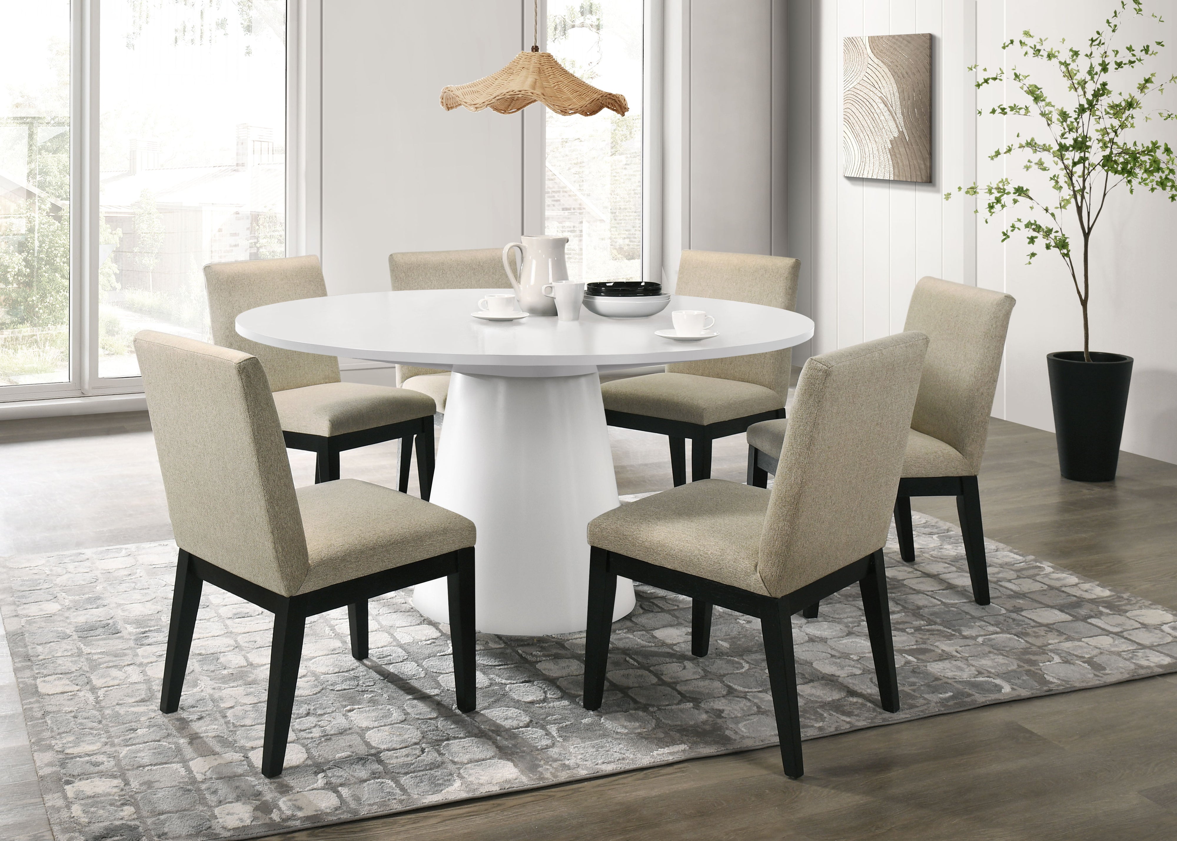 Jasper - Round Dining Table Set