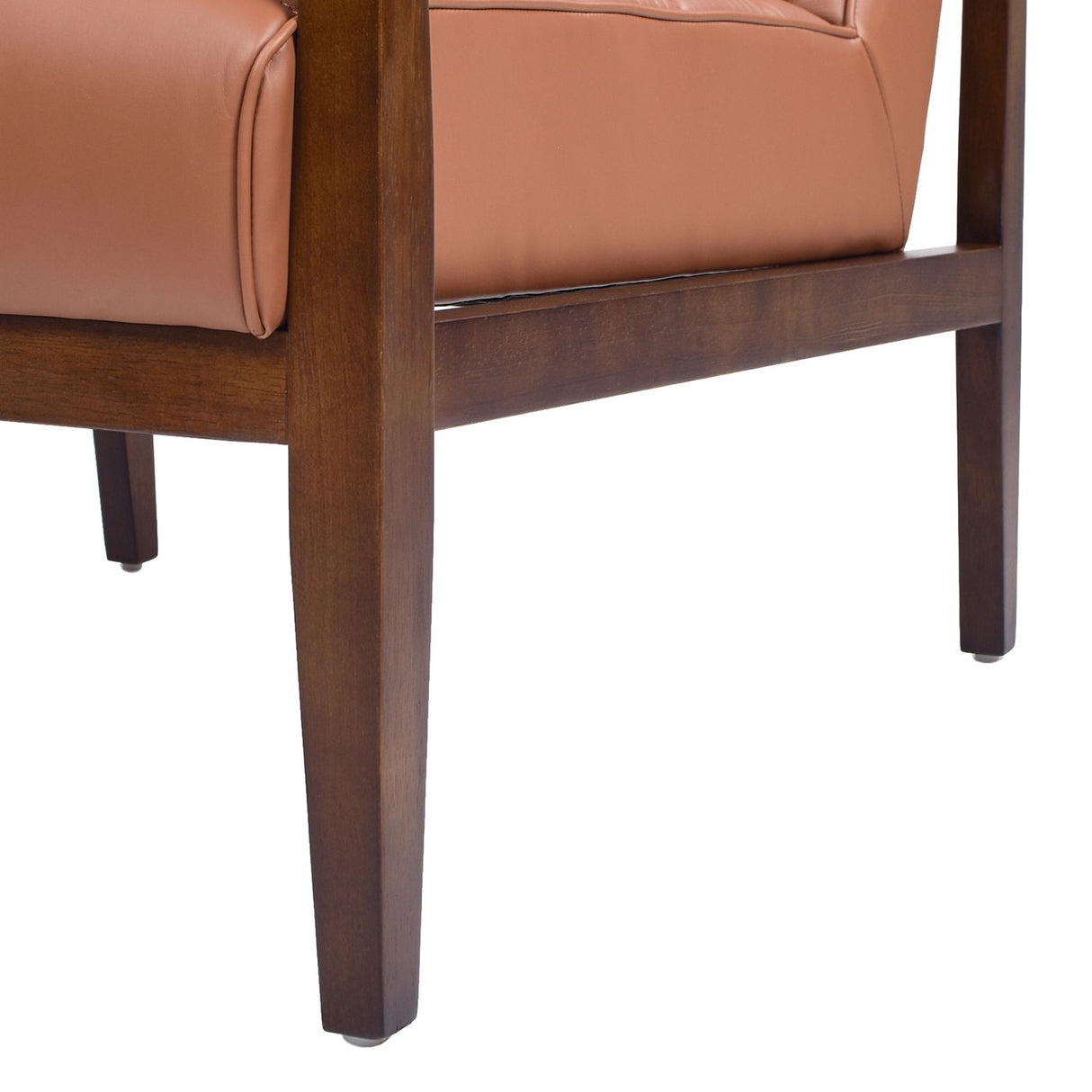 Kenneth - Modern Transitional Lounge Accent Chair - Brown by Jennifer Taylor Home | Bel Furniture