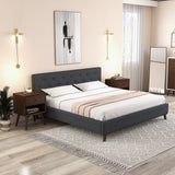 Caroline - Mid-Century Modern Style Night Stand - Brown by Ashcroft Furniture | Bel Furniture