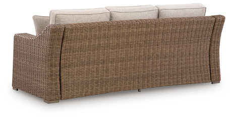 Laguna Heights - Sofa With Cushion - Beige - view 3