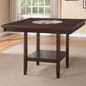 Fulton - Counter Height Table Dark Brown by Crown Mark | Bel Furniture